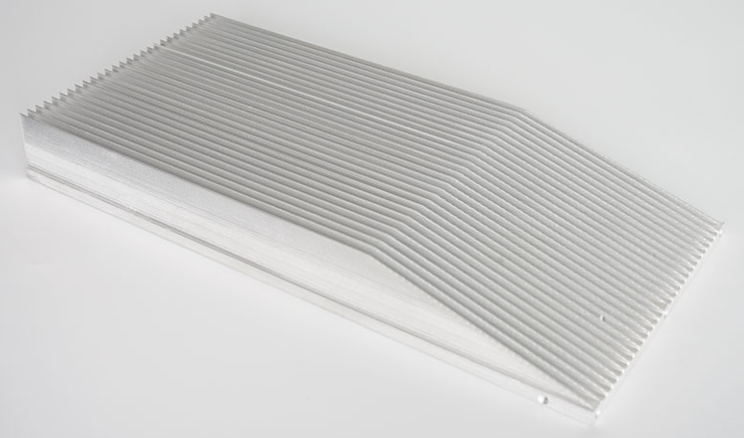 Aluminum extruded heatsinks high power